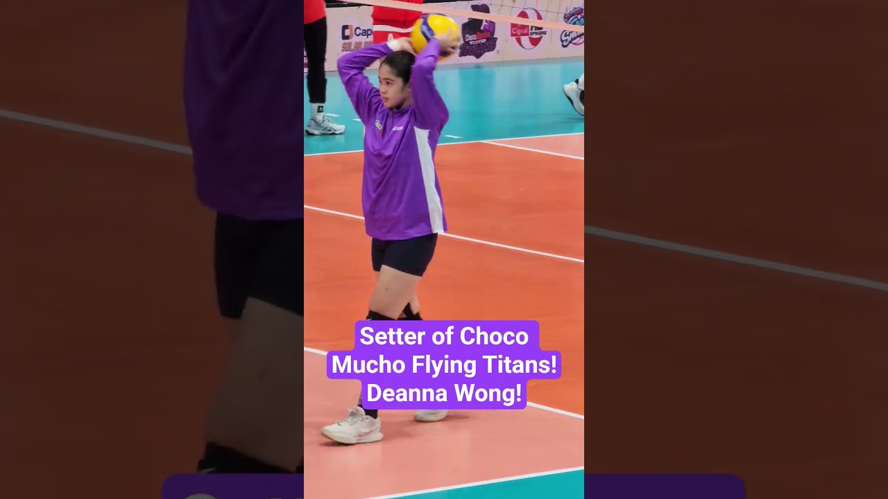 Deanna Wong Getting Game-Ready | Choco Mucho Setter
