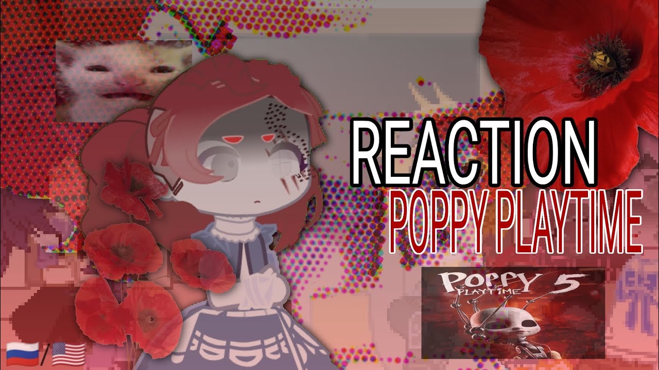 reaction POPPY PLAYTIME on each other. rus/eng.