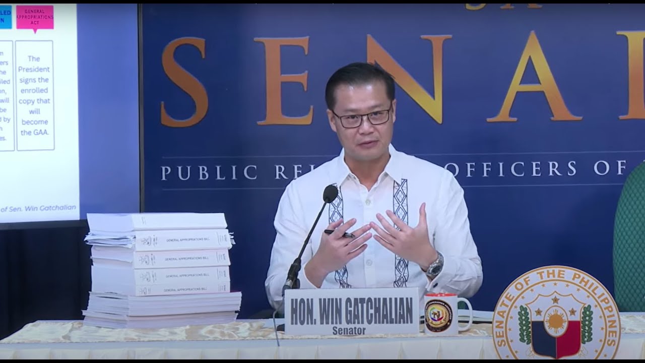 LIVE: Press Conference with Senator Win Gatchalian | August 4, 2025