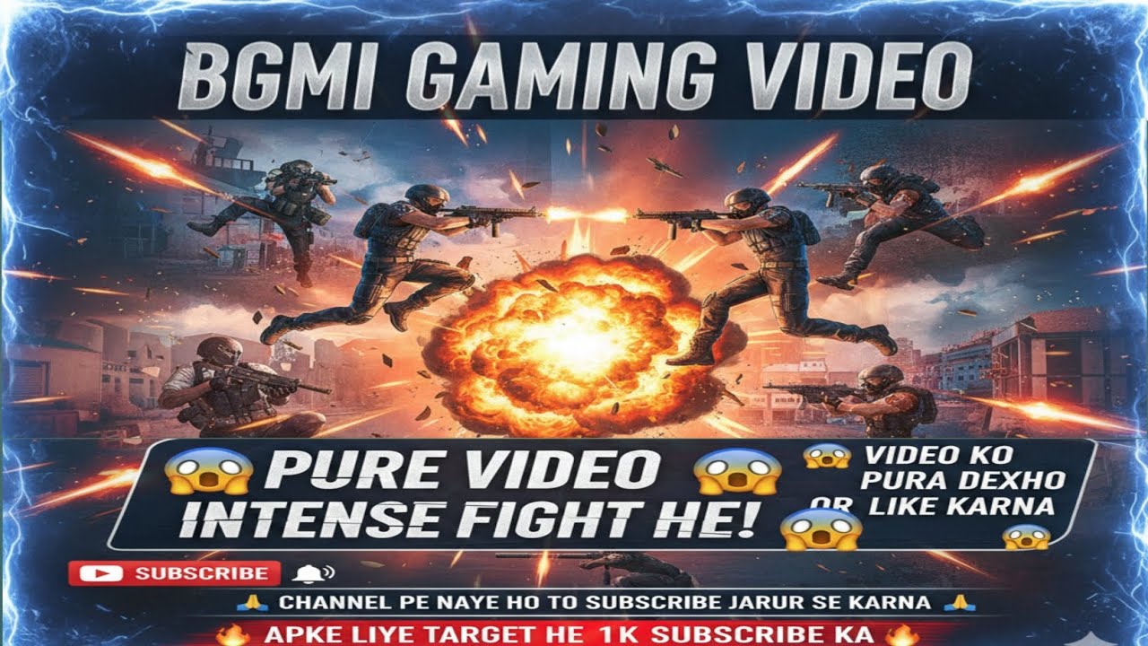 😱 Clutch in intense Fight || Target 1k subscribe 🙏#viralvideo#youtubevideo#gamingvideo#bgmivideo#clu