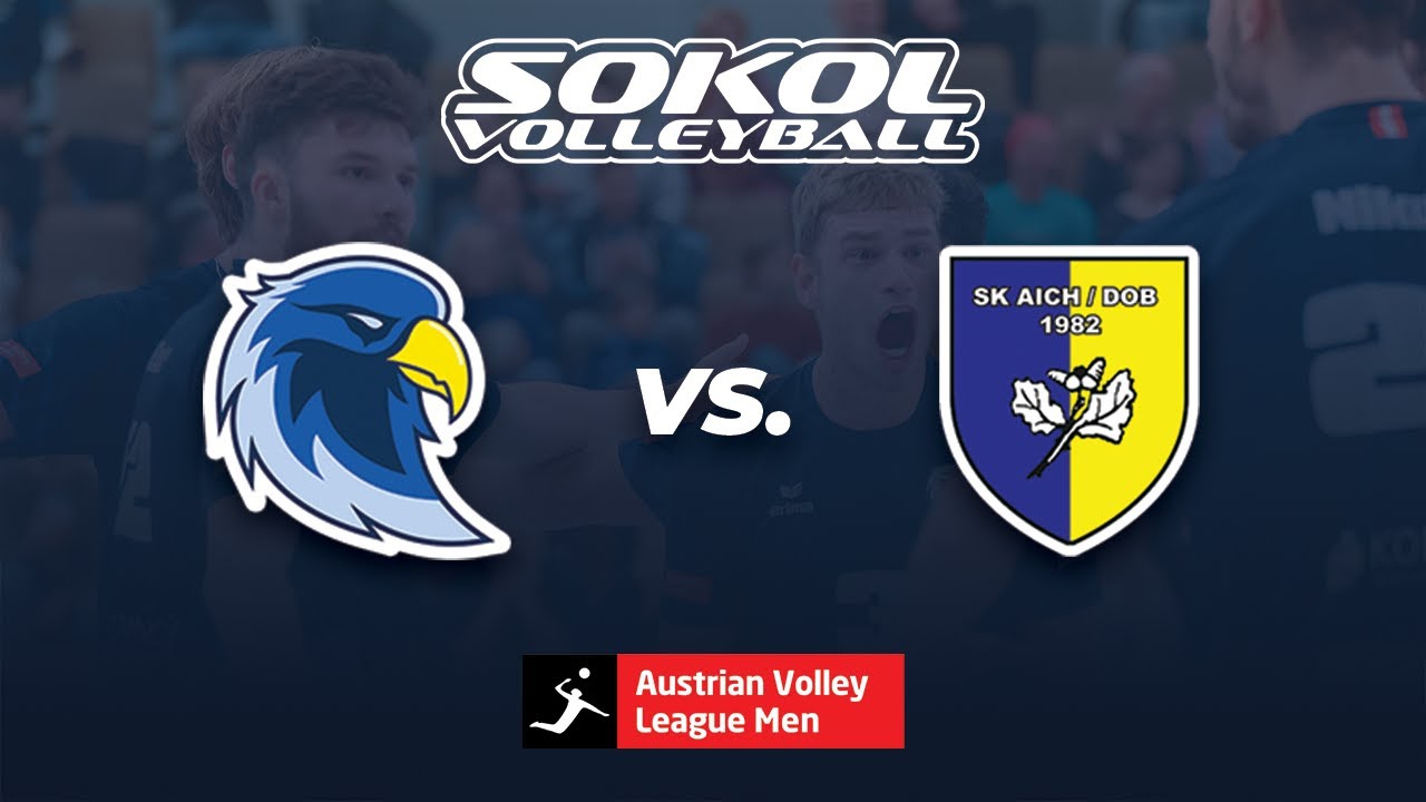 Volleyball Bundesliga: Sokol Herren vs. SK Zadruga Aich/Dob