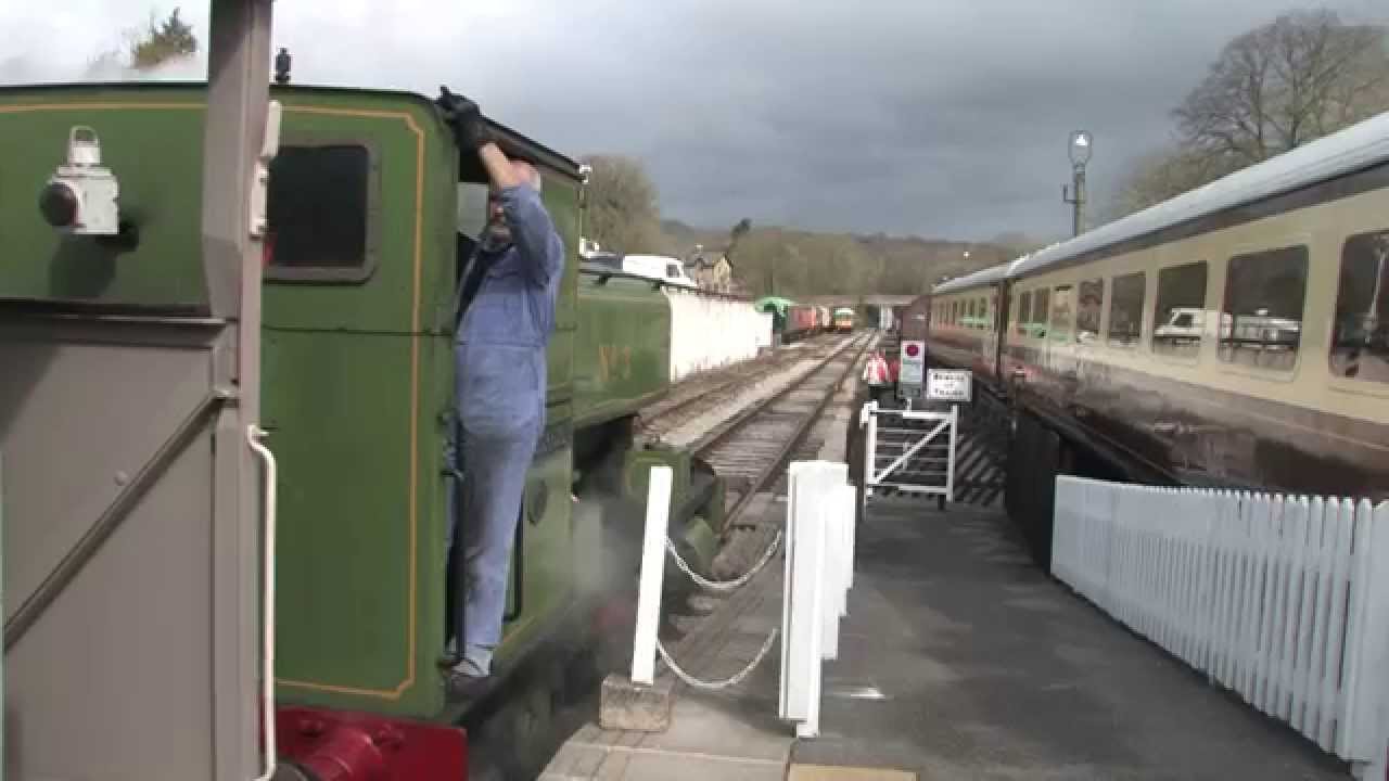 Ecclesbourne Valley Railway Derbyshire April 2013