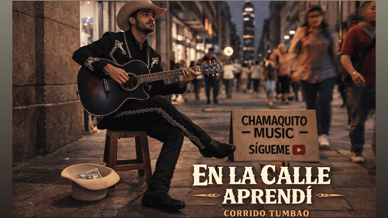 En La Calle Aprendi, Hoy Soy Fuerte | Corrido Tumbao | Chamaquito Music