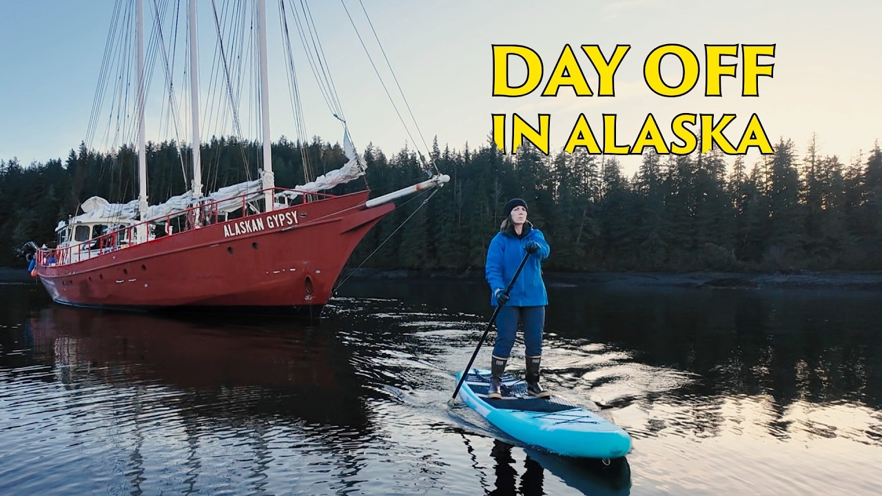 What a Day Off Looks Like Living on Our Sailboat in Alaska