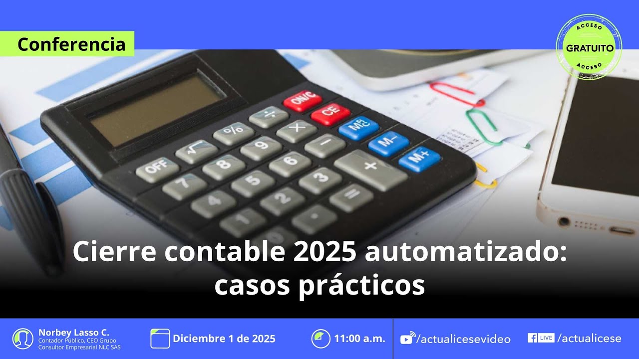 Cierre contable 2025 automatizado: casos prácticos