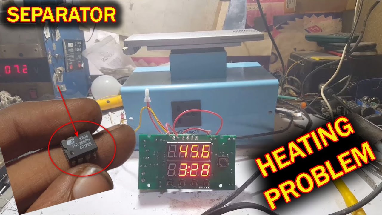 HOW TO REPAIR SUNSHINE SEPARATOR NOT HEATING