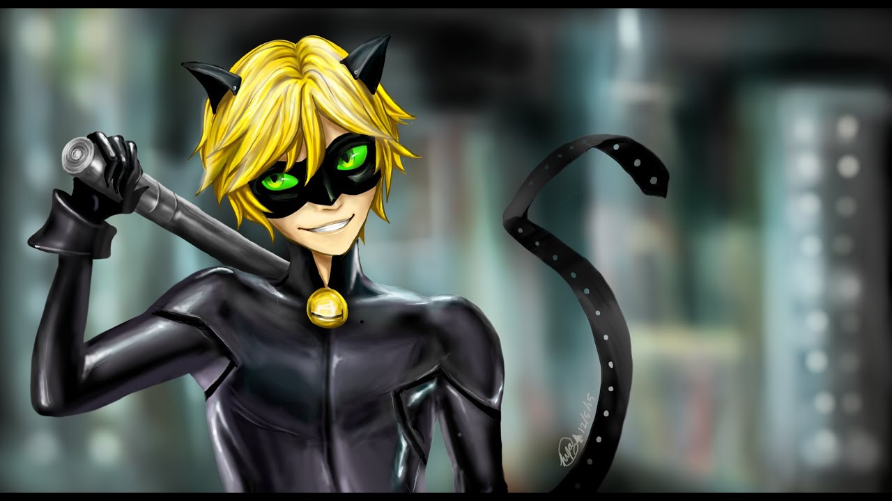 Miraculous Ladybug Chat Noir fanart speedpaint