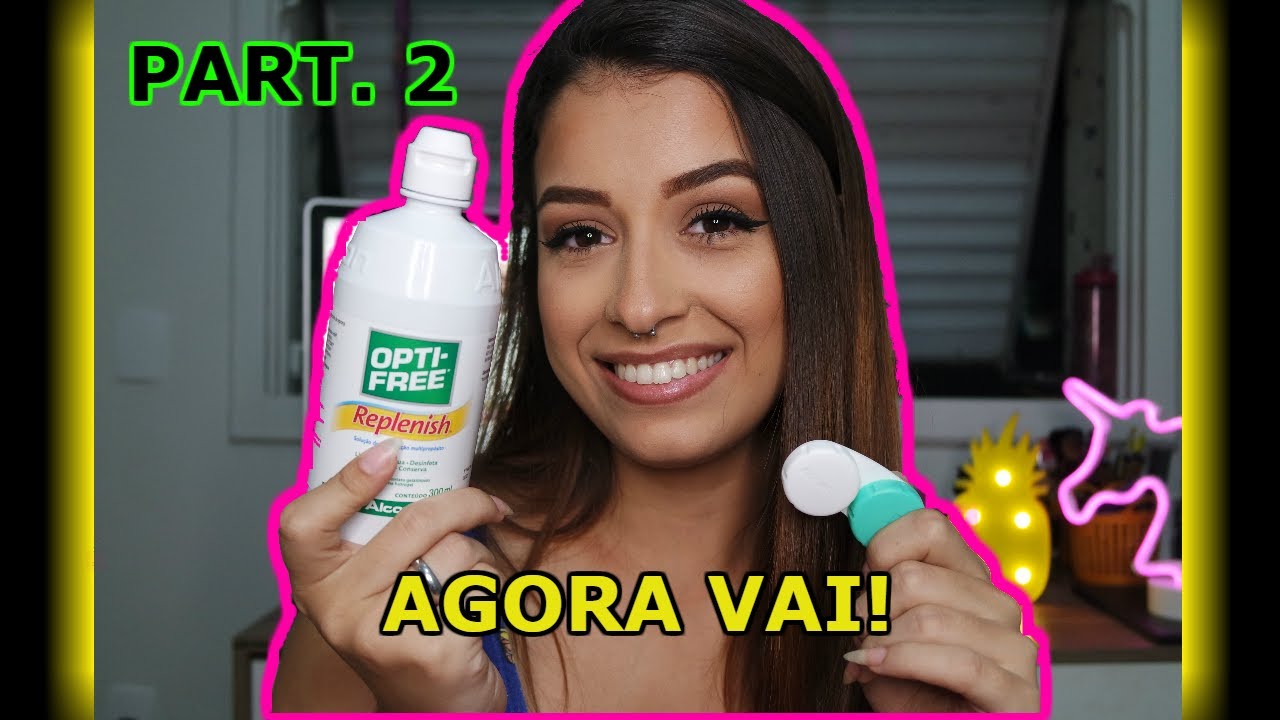 COMO COLOCAR E TIRAR LENTES DE CONTATO + DICAS - Mikaella Nunes