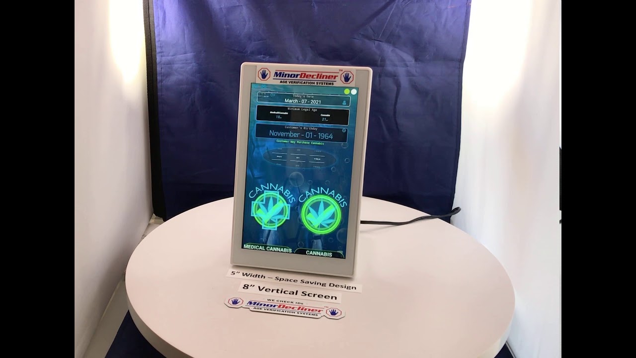 Cannabis Dispensary ID Scanner - Age Verification - 8