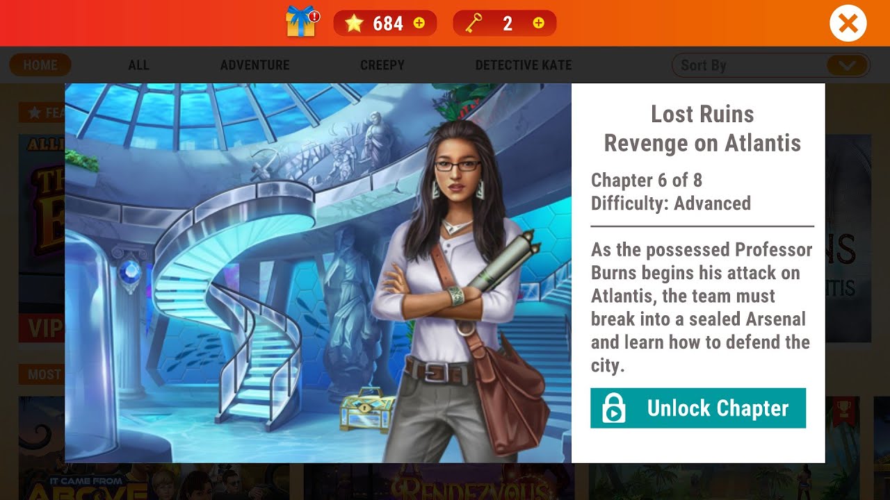 Adventure Escape Mysteries – Lost Ruins: Revenge on Atlantis (Chapter 6) 🔱✨