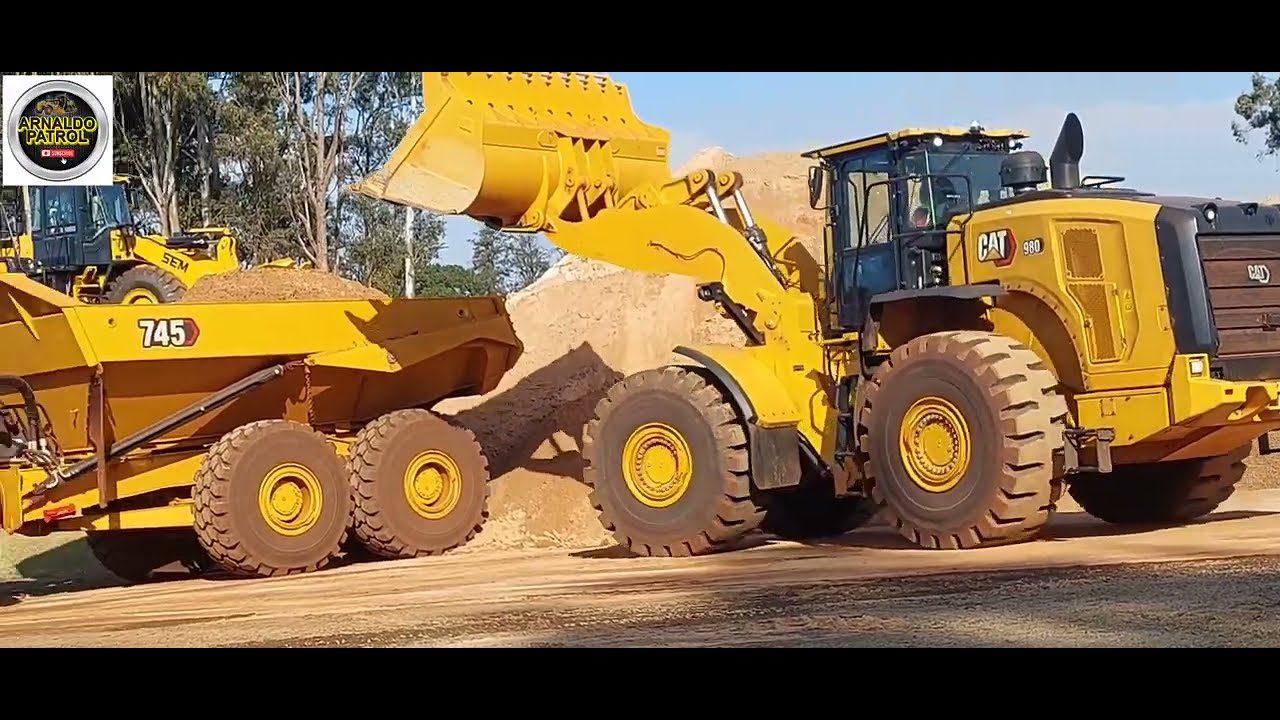 Nova pa carregadeira Cat 980/wheel loader/