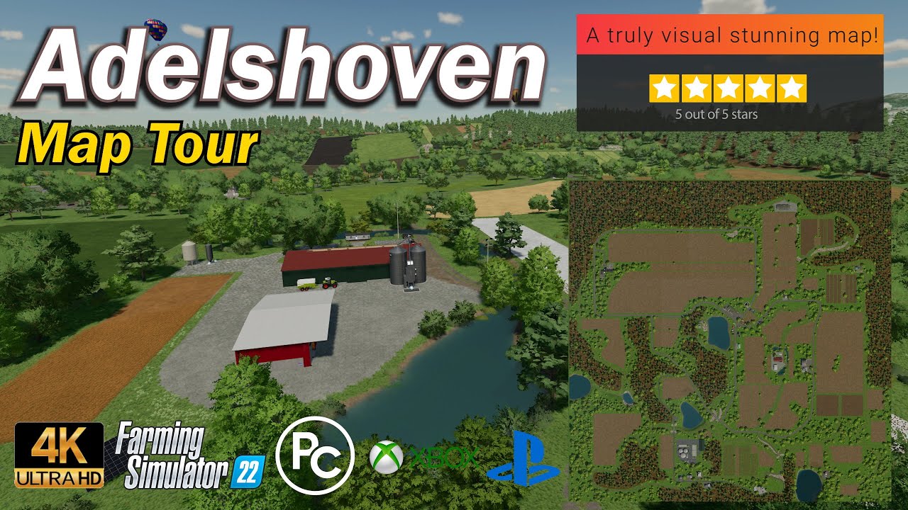 Adelshoven | Map Review | Farming Simulator 22
