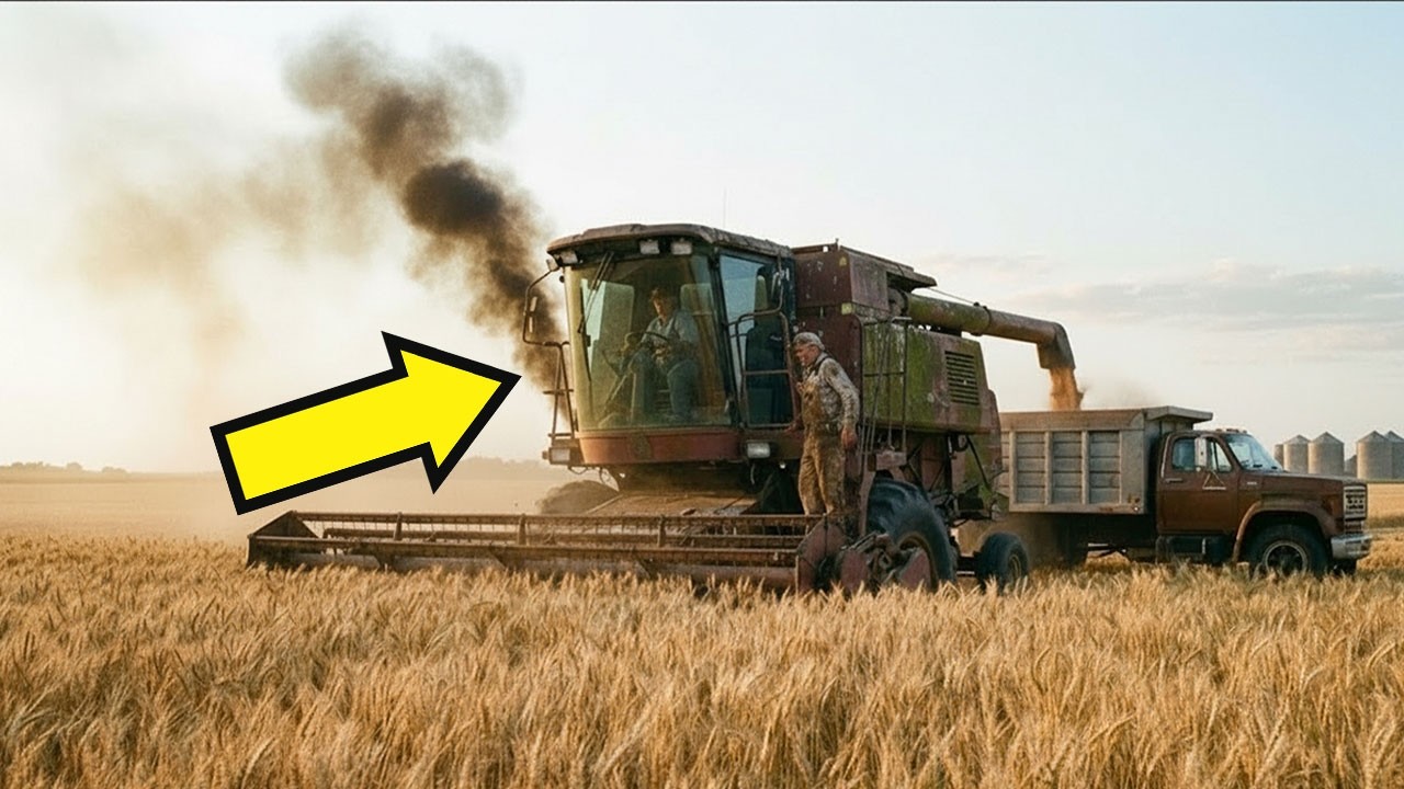 A $500 Rusted Combine From Auction… Years Later It Rebuilt a Harvest Empire