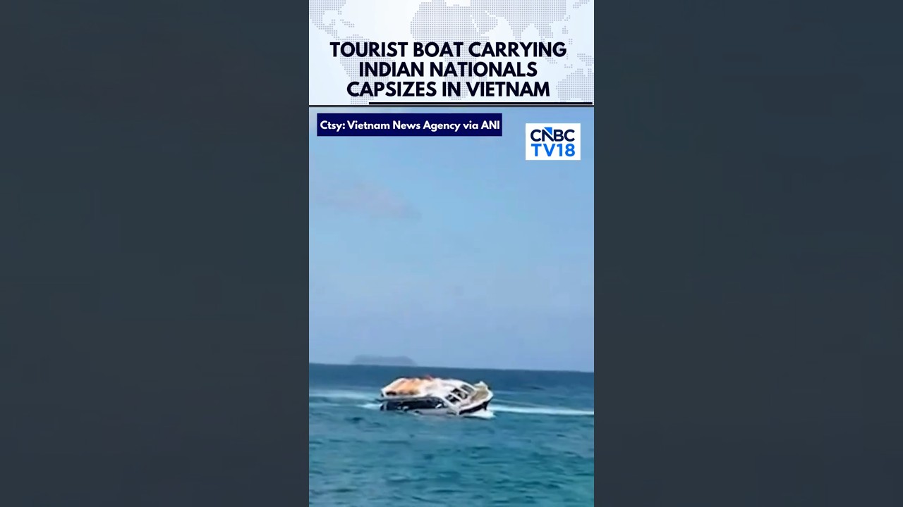 Moment: Indian Tourists Killed as Speedboat Capsizes off Vietnam's Phu Quoc Island | N18G