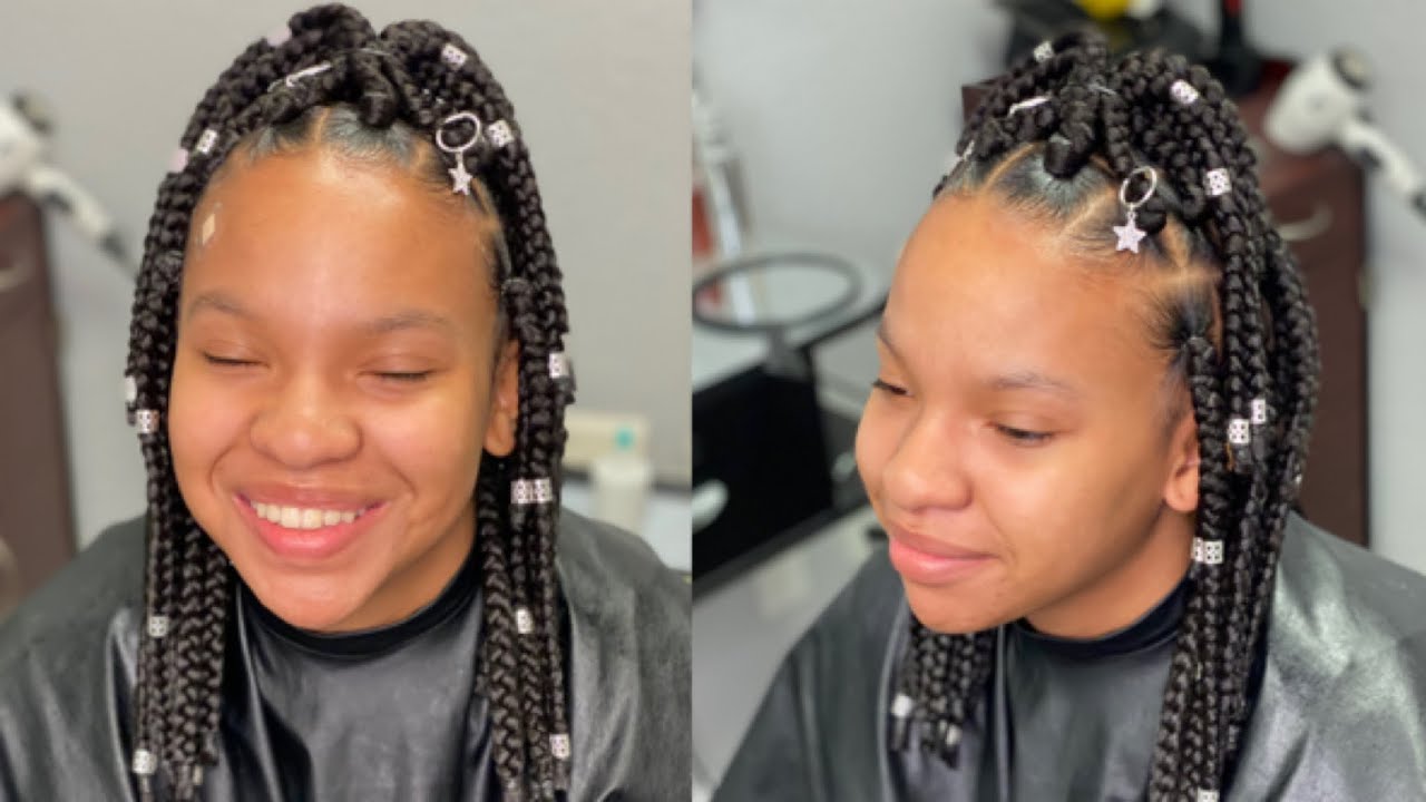Glammed Out Box Braid Bob