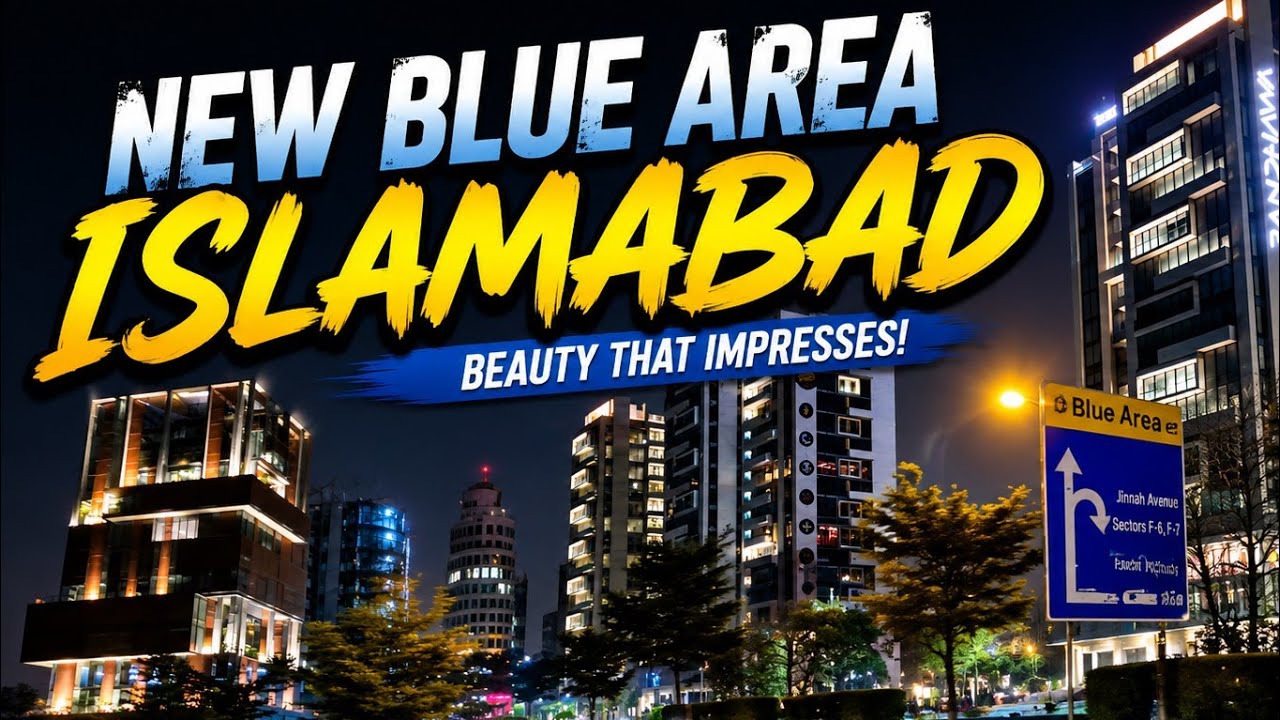 The new face of Islamabad. Incredible high-rise buildings, you have to see this!