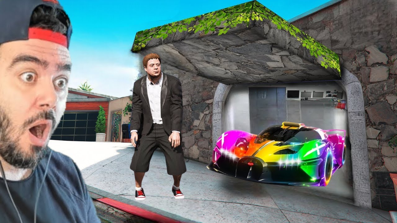 JIMMY ARABALARINI FRANKLININ EVINDE SAKLIYOR - GTA 5 MODS