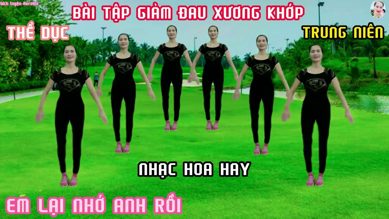 B&Agrave;I TẬP THỂ DỤC TRUNG NI&Ecirc;N | GI&Uacute;P GIẢM ĐAU NHỨC XƯƠNG KHỚP #NHẠC HOA SI&Ecirc;U HAY// B&iacute;ch Luyện Aerobic