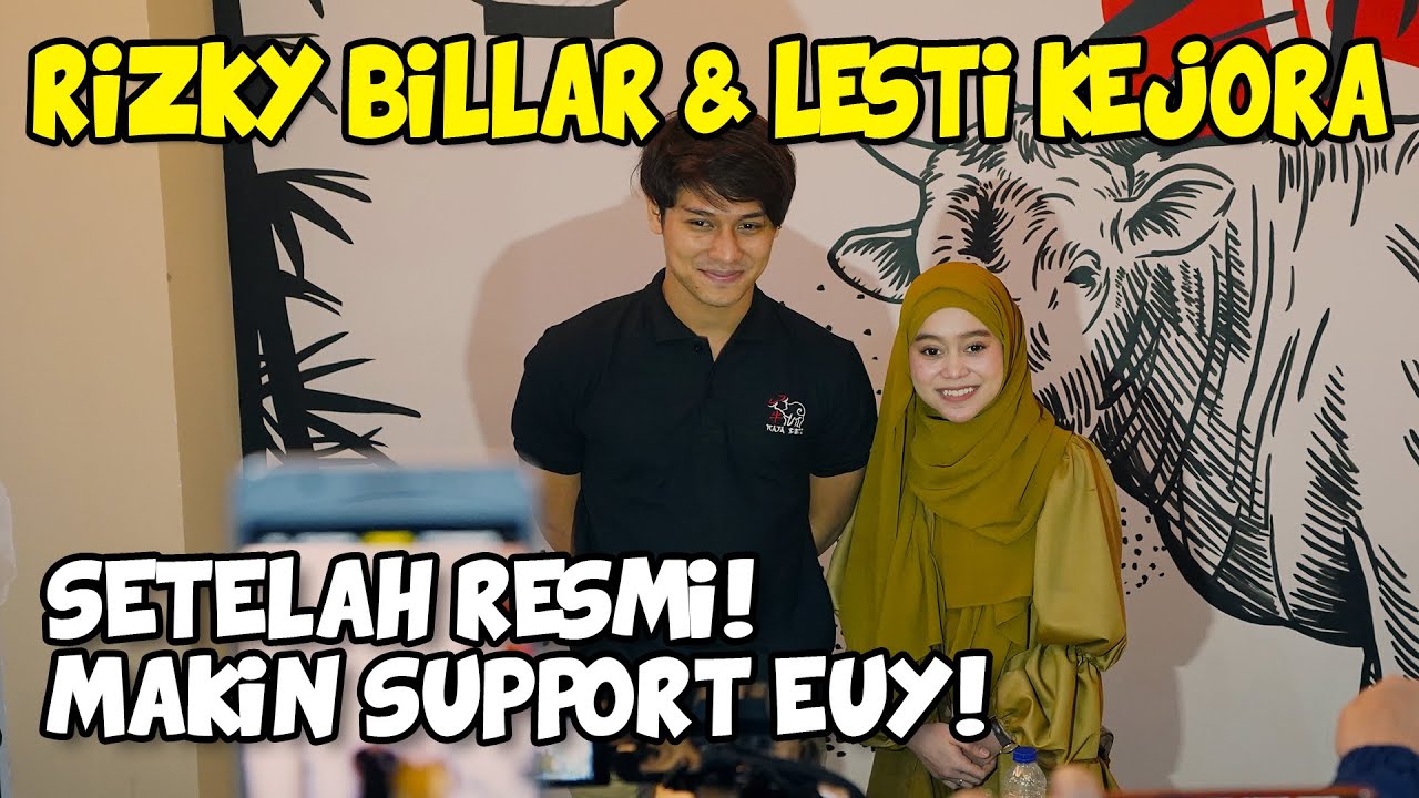 SETELAH RESMI!! LESTI KEJORA makin SUPPORT BISNISNYA RIZKY BILLAR!