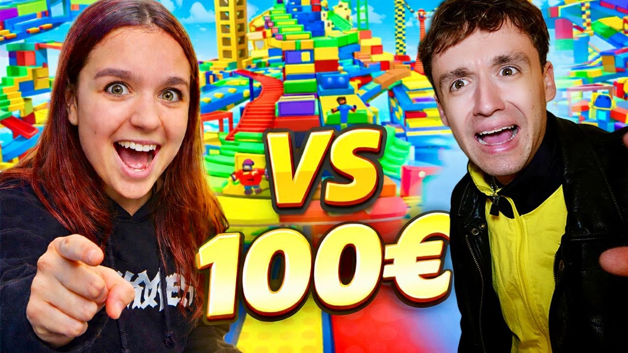 LE PREMIER QUI GAGNE AU PARKOUR ROBLOX GAGNE 100€ ! - PINK LILY