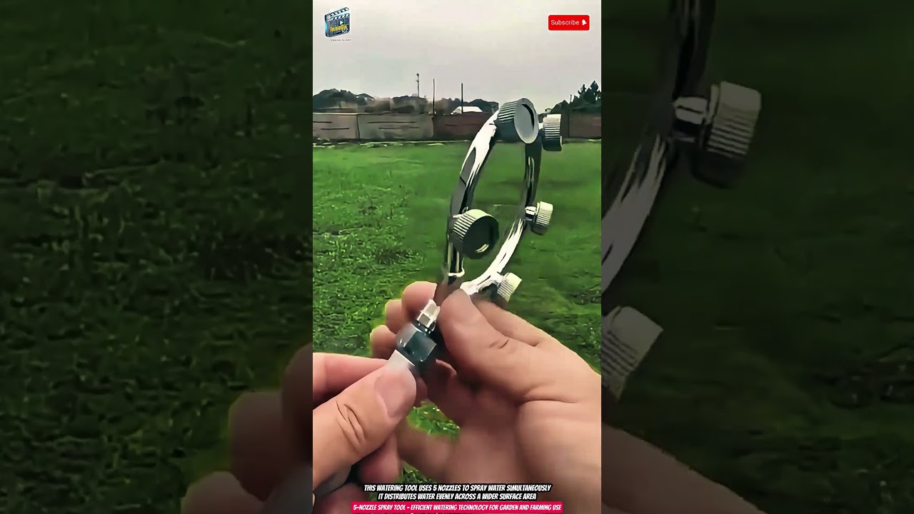 5-Nozzle Spray Tool &ndash; Efficient Watering Technology for Garden and Farming Use