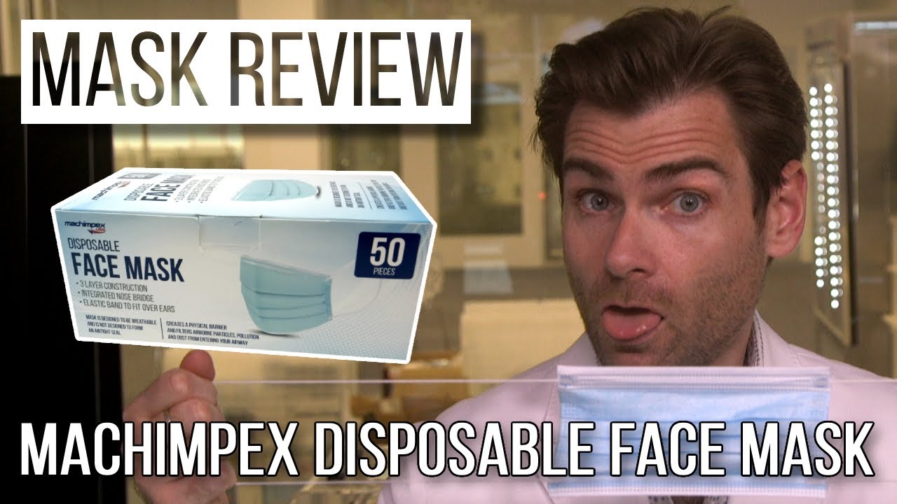 Cheer on the Clamper - Machimpex Disposable Face Mask Review