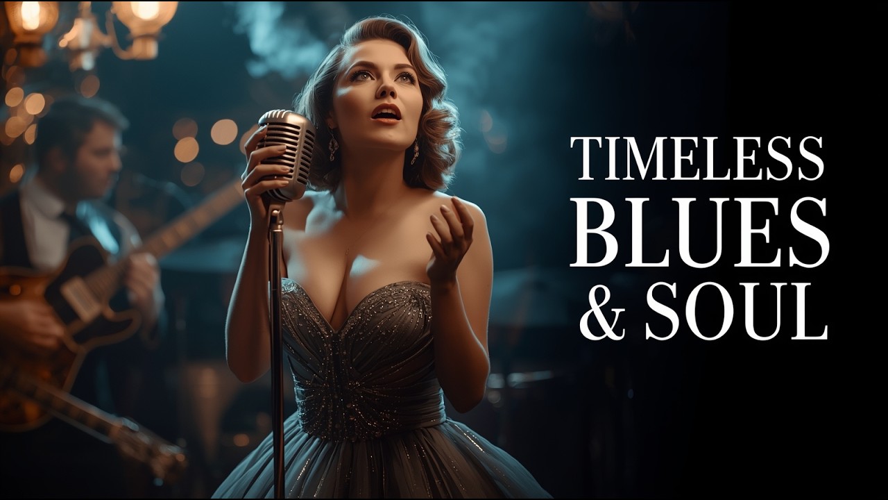 The Soul of Blues Live 🎈 Timeless Blues & Soul Classics Sung by an Incredible Performer 🎶