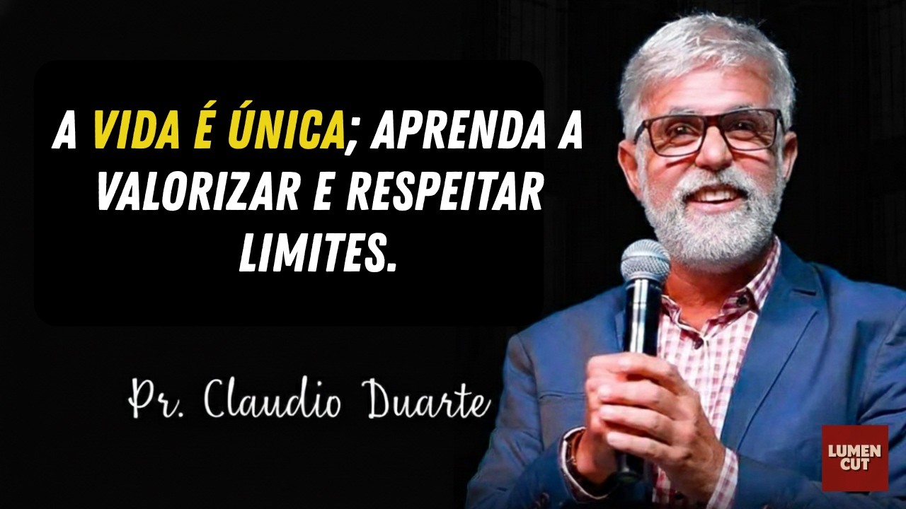 A vida é única; aprenda a valorizar e respeitar limites