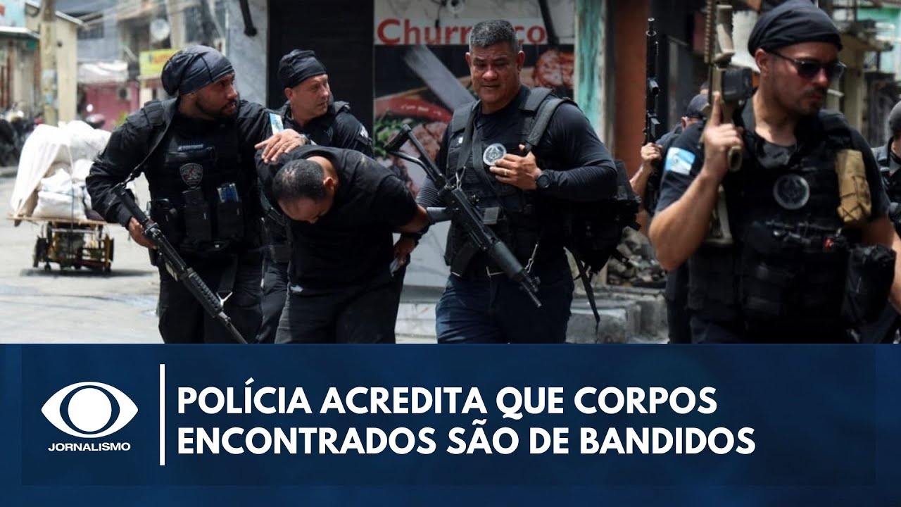 RJ: Polícia acredita que corpos encontrados na mata são de bandidos