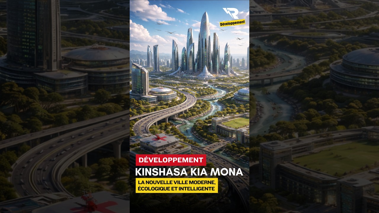 Le m&eacute;ga-projet d'extension de la capitale Kinshasa #rdc #congo #afrique