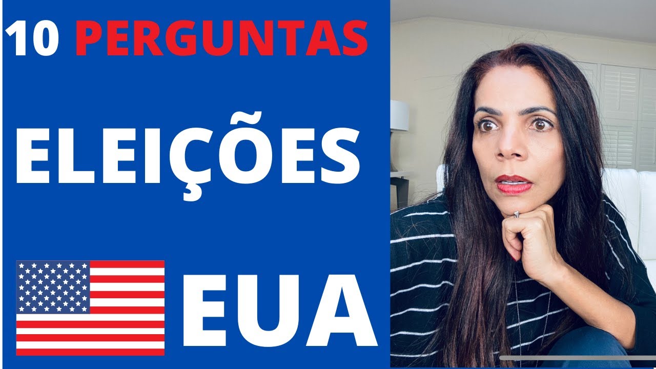 QUESTÕES COM RESPOSTAS  em inglês/português sobre as eleições americanas.