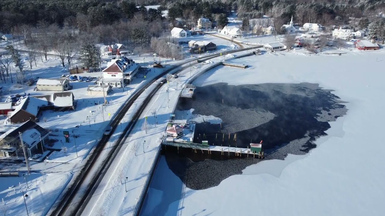 Naples Maine in Winter