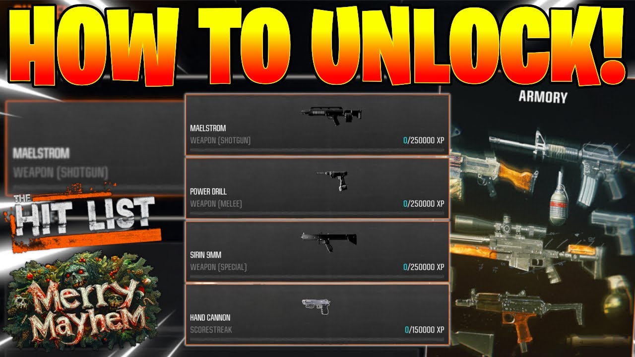 Как разблокировать оружие и снаряжение прошлых событий в Black Ops 6!