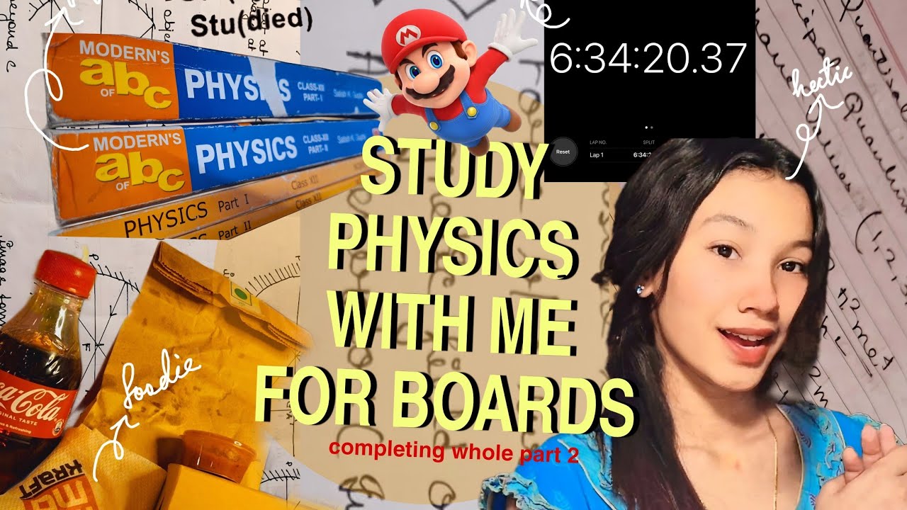 Can I Survive Studying ALL Class 12 Physics in 2 Days? 💀⏳ #boards2026 #physicsclass12 