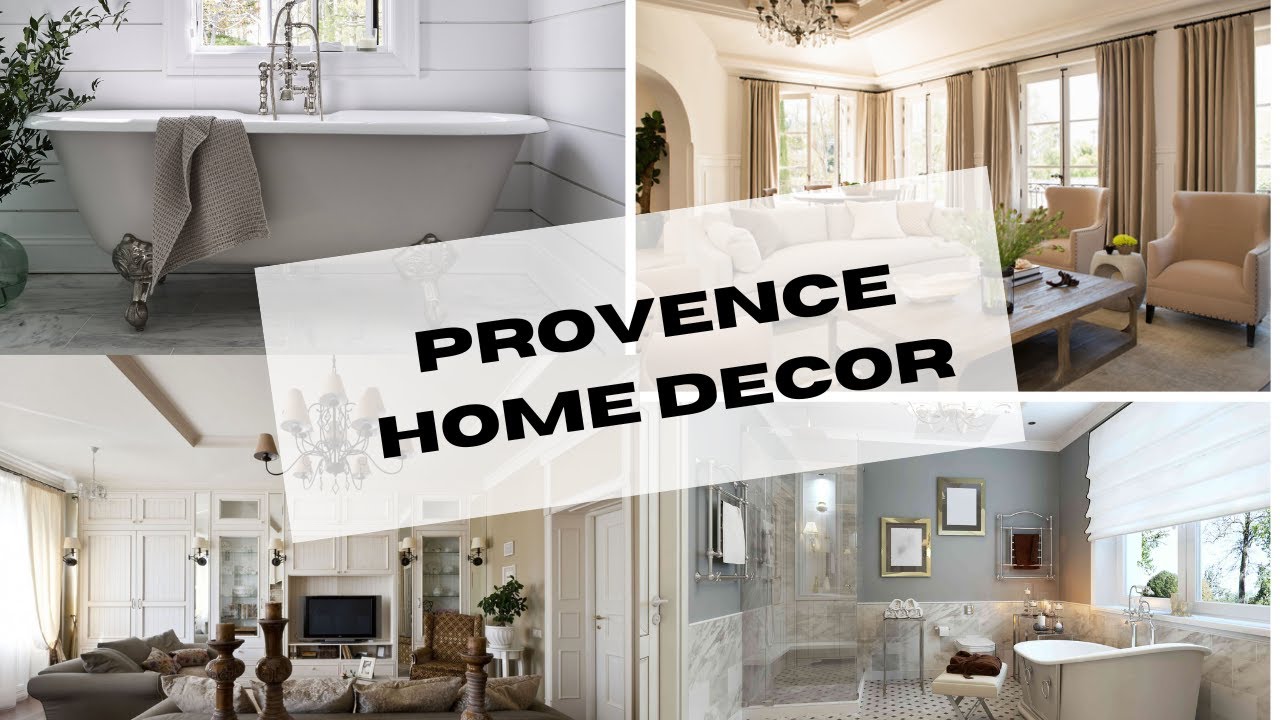 Provence Living Room & Bathroom Inspiration | Home Decor & Home Design | And Then There Was Style