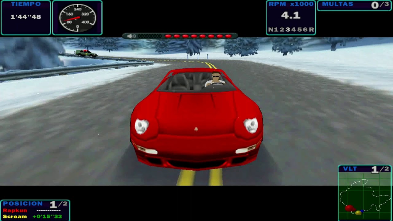 Need For Speed 4 High Stakes (Gameplay)(Teaser Nfs4HS LQ The Last Runners)