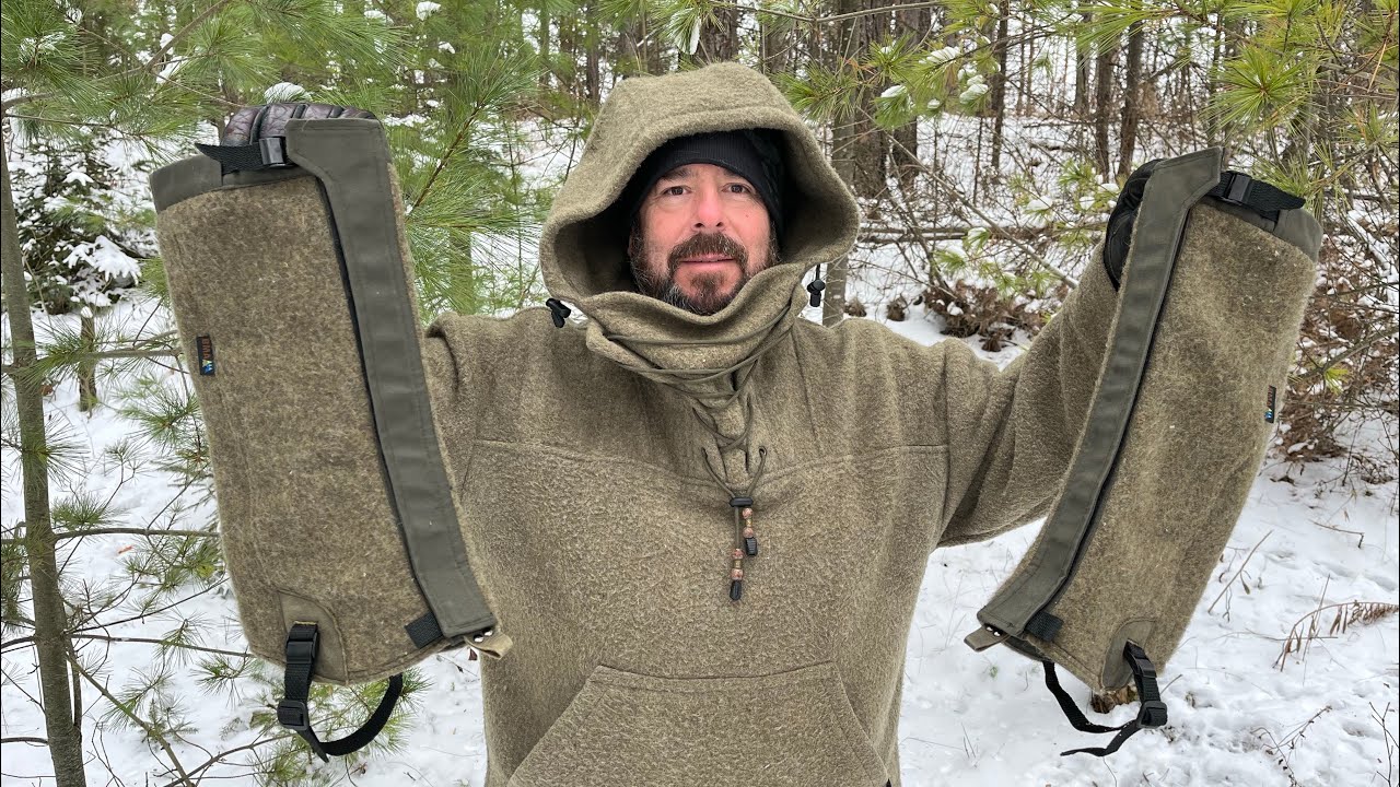 Wool Clothing-Gaiters from Boreal Mountain Anoraks