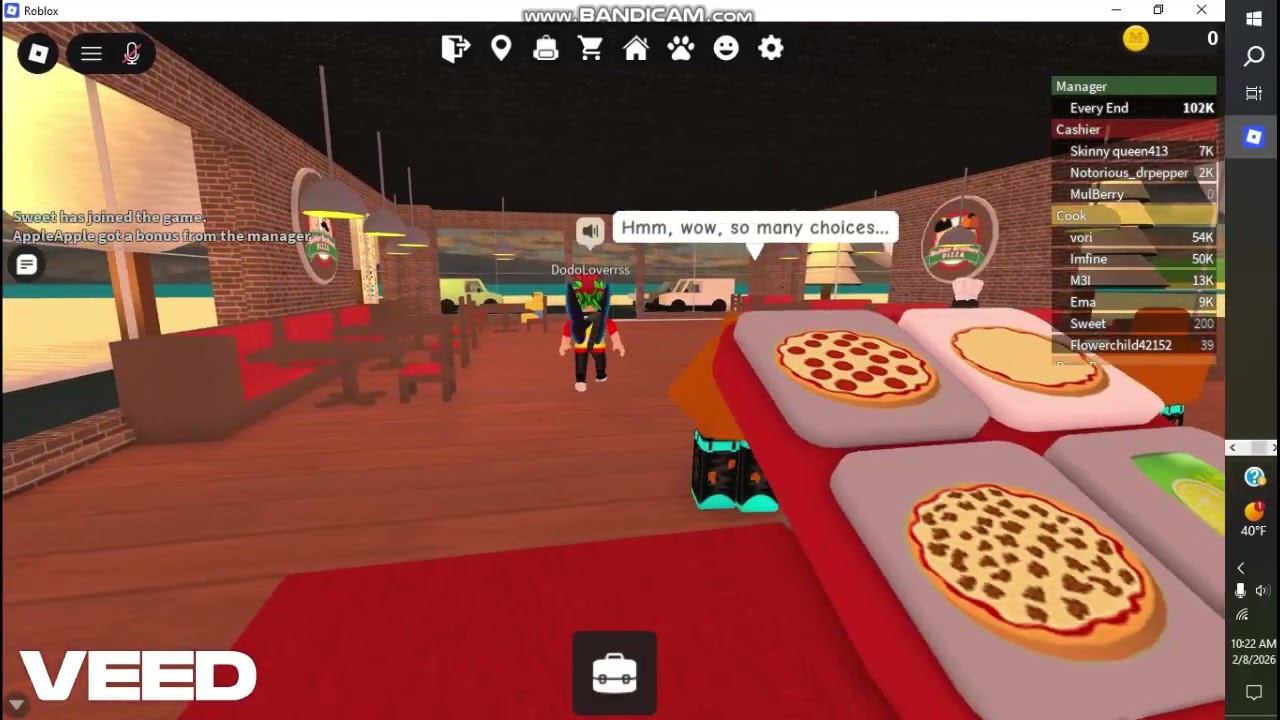 Playing Work at a Pizza Place [Part 1]