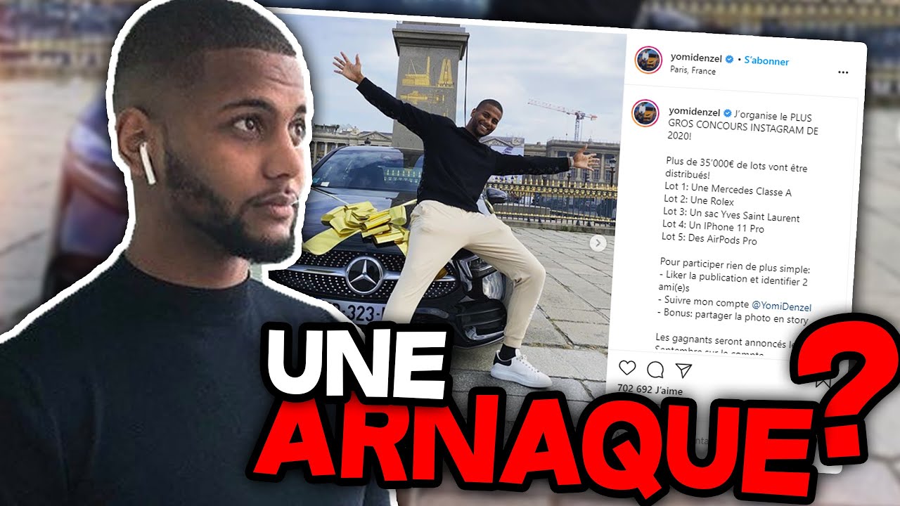 LE CONCOURS DE YOMI DENZEL EST UNE ARNAQUE ? - Business World