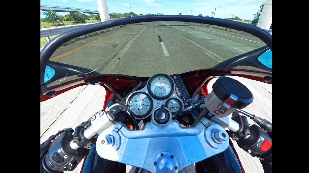 Triumph Daytona T595 Ride and Review.