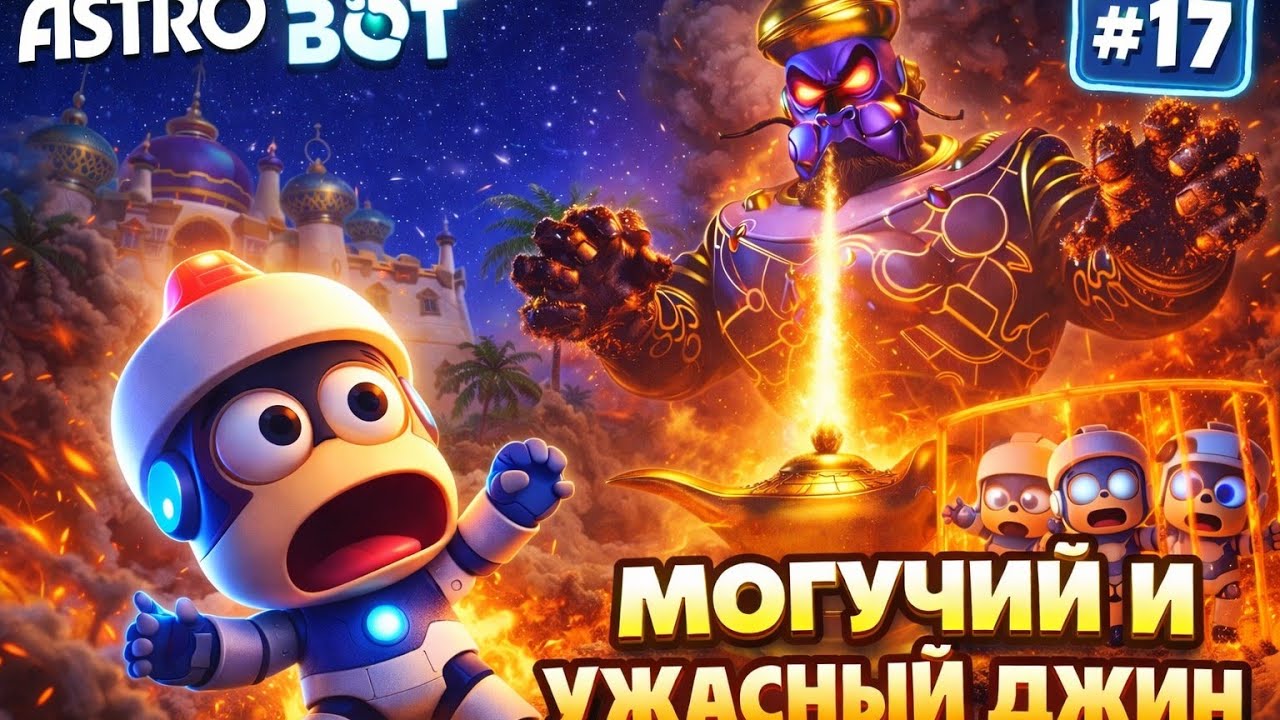 ASTRO BOT #17  😱 МОГУЧИЙ И УЖАСНЫЙ ДЖИН! Он ЧУТЬ НЕ УНИЧТОЖИЛ МЕНЯ