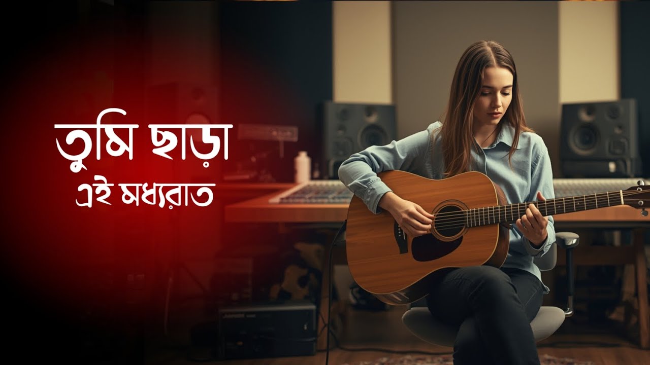 তুমি ছাড়া এই মধ্যরাত | Tumi Chara Ei Moddhorat | Bengali Sad Song 2025