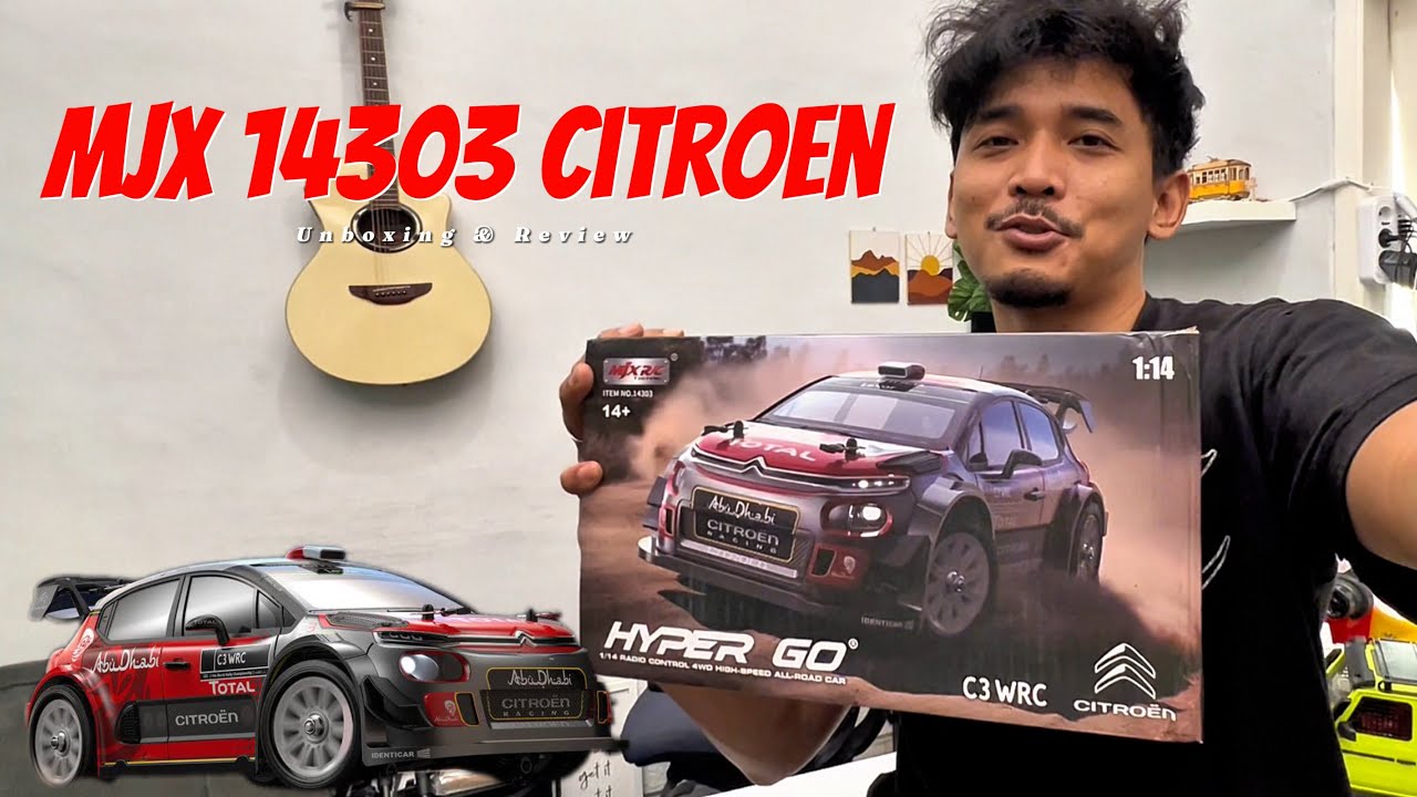RC nya ngebut dan banyak part metal dalemannya rapi plus ada gyronya juga!! mjx hyper go 14303