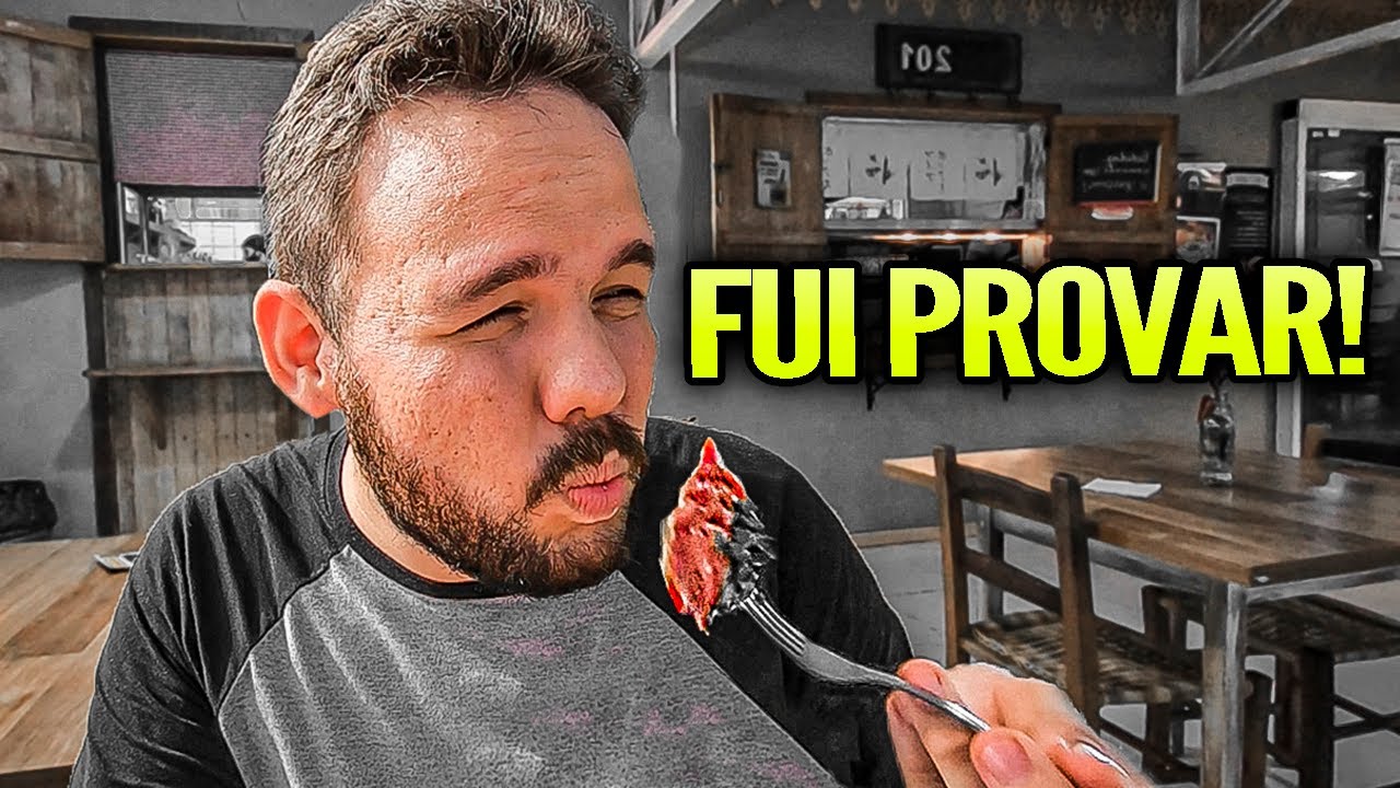 Provei a CARNE DE ONÇA em Curitiba