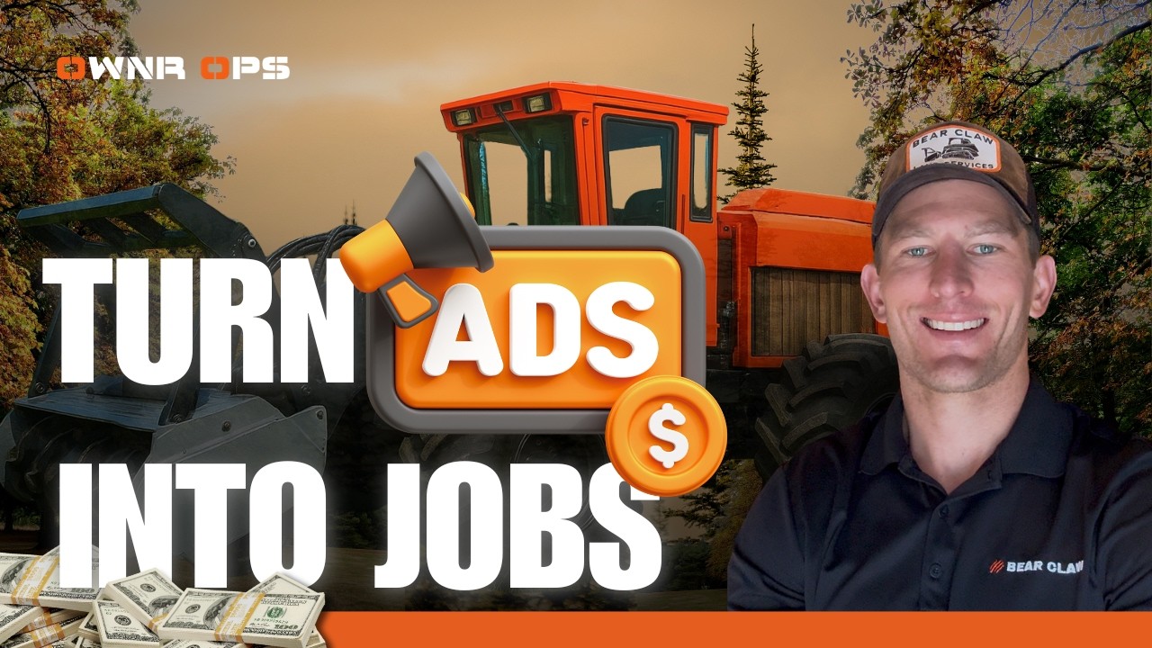 One Good Ad: Turn Facebook Ads Into Land Clearing Jobs