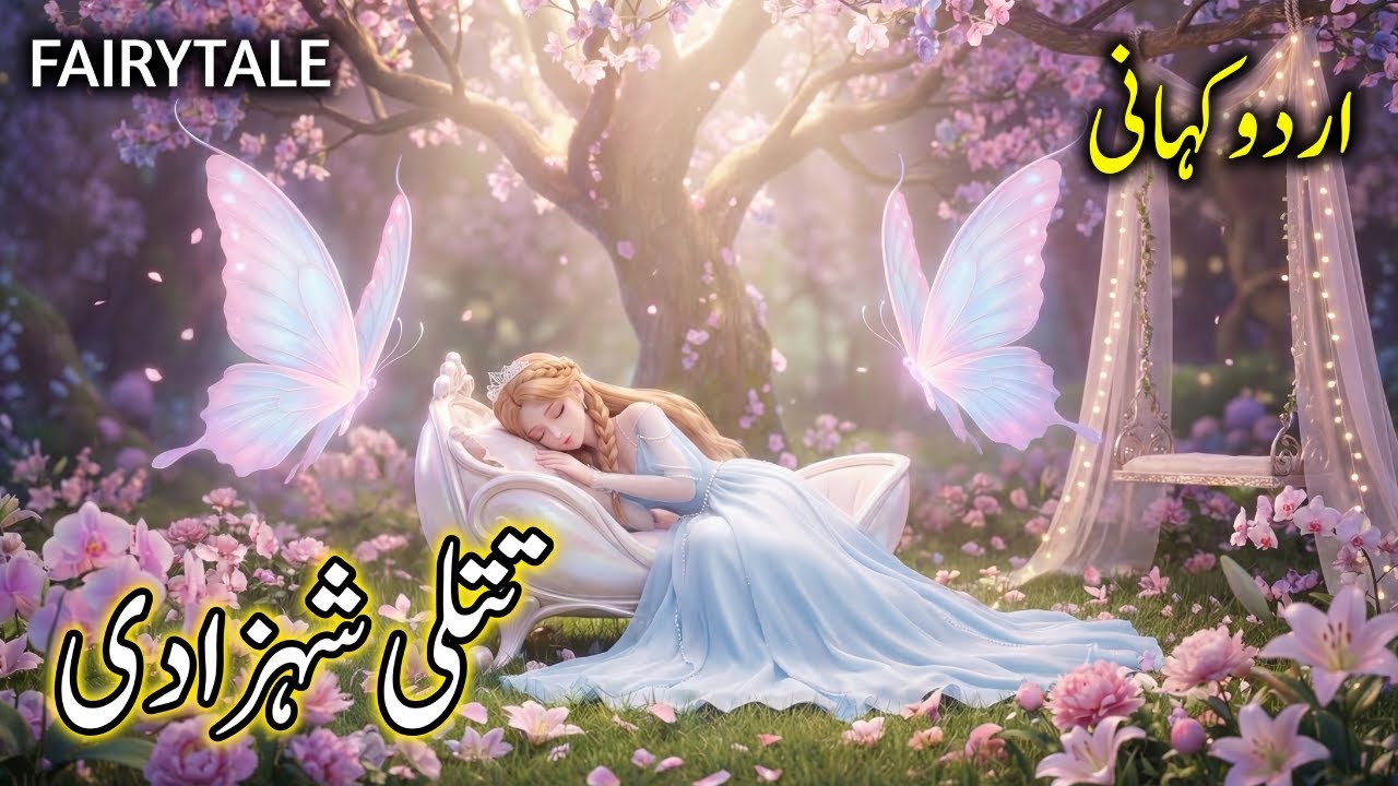 Butterfly Princess 🦋👸🏻 | Urdu Stories | Hindi Fairy Tales #fairiestales #fairytalesstory