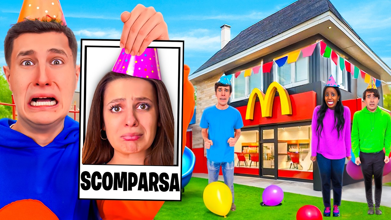NINNA &Egrave; SCOMPARSA ALLA FESTA MC DONALD&rsquo;S CON TUTTI I NOSTRI AMICI!😱