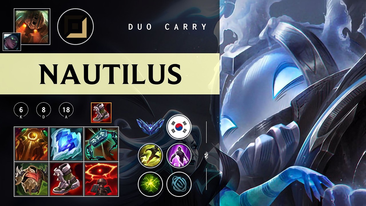Nautilus Carry vs Caitlyn - KR Diamond Patch 26.05