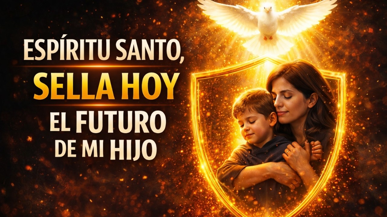 ESPÍRITU SANTO, SELLA HOY EL FUTURO DE MI HIJO🕊️🔥