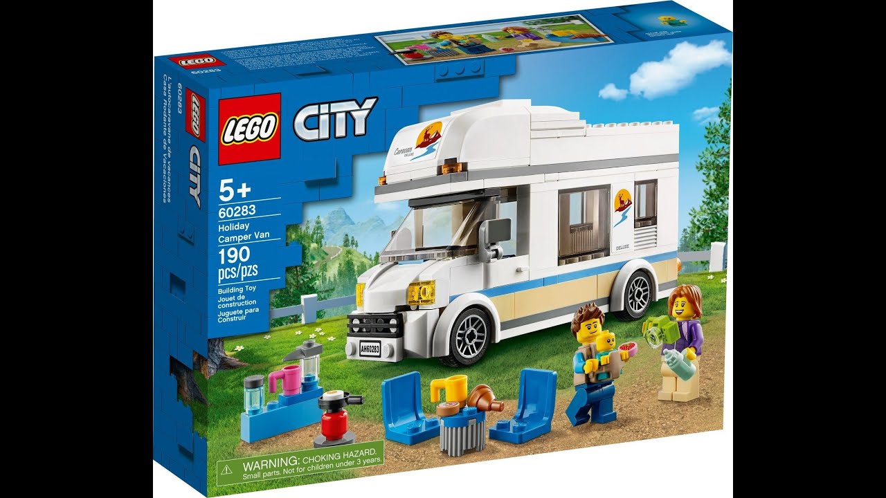 LEGO® City 60283 - Holiday Camper Van - building instruction